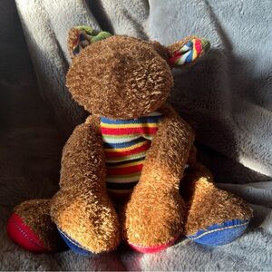 Striped Brown Plush Toy